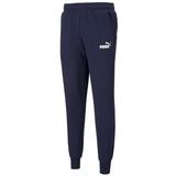 Trainingsbroek Puma Men Essentials Logo FL CL Blue-M