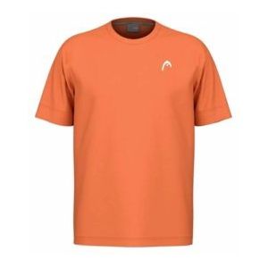 Tennisshirt HEAD Boys Slice II Tee Campfire Orange-Maat 164
