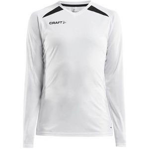 Tennisshirt Craft Women Pro Control Impact LS Tee W White Black-L
