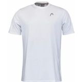Tennisshirt HEAD Boys Club 22 Tech White-Maat 176