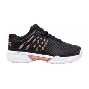 Tennisschoen K Swiss Women Hypercourt Express 2 HB Black White Rose Gold-Schoenmaat 41 (UK 7)