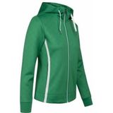 Robey - Forehand - Tennisvest - Grass Green - Polyester - Volledige Rits