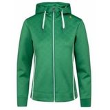 Robey - Forehand - Tennisvest - Grass Green - Polyester - Volledige Rits