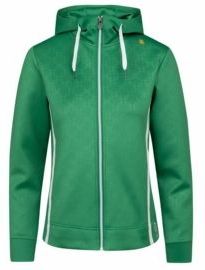 Robey - Forehand - Tennisvest - Grass Green - Polyester - Volledige Rits