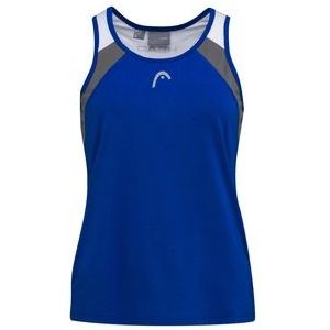 Tennisshirt HEAD Women Club 21 Tanktop Royal Blue-M