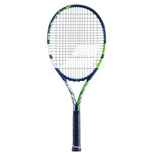 Tennisracket Babolat Boost Drive Blue Green White (Bespannen)-Gripmaat L2