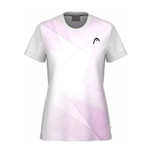 Tennisshirt HEAD Women Tie Break Print Vision Alight Lilac 25-L