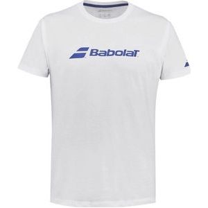 Tennisshirt Babolat Men Exercise Babolat Tee White White 2024-S