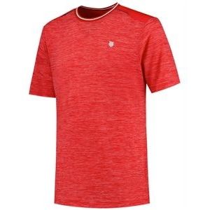 Tennisshirt K Swiss Men Hypercourt Tee Melange Lollipop Melange-XL