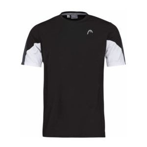 Tennisshirt HEAD Boys Club 22 Tech Black-Maat 152