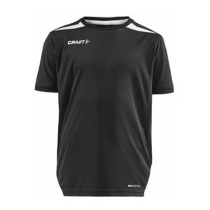 Tennisshirt Craft Kids Pro Control Impact Black White-Maat 146