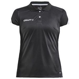 Tennisshirt Craft Women Pro Control Impact Polo W Black White-XXL