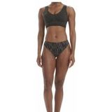 Sport BH Adidas Women Naked 2Ply Bra Tiger Print-M