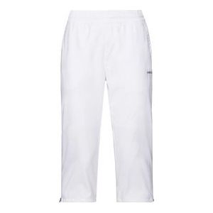 Trainingsbroek HEAD Women Club 3/4 White-XXXL
