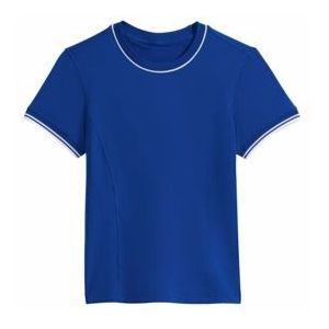 Tennisshirt Wilson Women Team Seamless Tee Royal Blue-XS