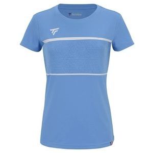 Tennisshirt Tecnifibre Women Team Tech Azur-S