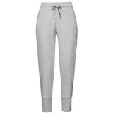 Trainingsbroek HEAD Junior Club Byron Grey Melange Black-Maat 152