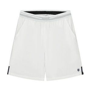 Tennisbroek K Swiss Men Core Team Short 8 Inch White-XL