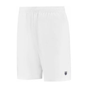 Tennisbroek K-Swiss Men Hypercourt 7 Inch Short White-M