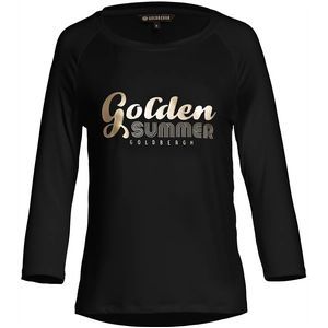 T-Shirt Goldbergh Women Nova 3/4 Black-M