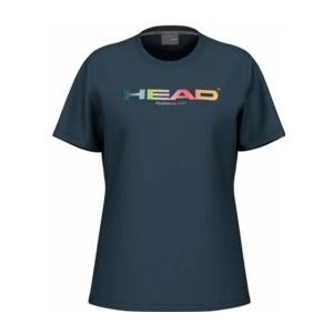 Tennisshirt HEAD Women Rainbow Tee Navy-S