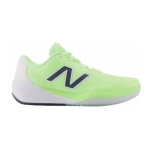 Tennisschoen New Balance Women Fuelcell 996V5 Clay Bleached Lime Glo White-Schoenmaat 40