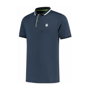 Tennisshirt K-Swiss Men Hypercourt Polo 6 Peacoat-XL