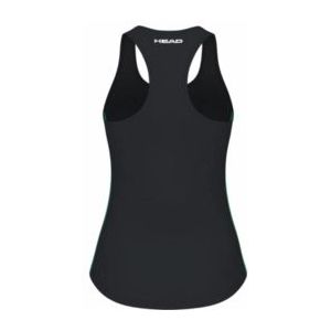 HEAD - Spirit Tanktop - Tennisshirt - Black - Polyester