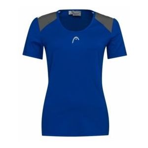 Tennisshirt HEAD Women Club 22 Tech Royal Blue-XL