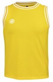 The Indian Maharadja - Women Mesh Top - Warm Yellow - Nylon en Elastaan