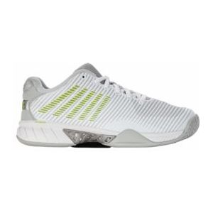 Tennisschoen K-Swiss Women Hypercourt Express 2 White Gray Violet Lime Green-Schoenmaat 37,5