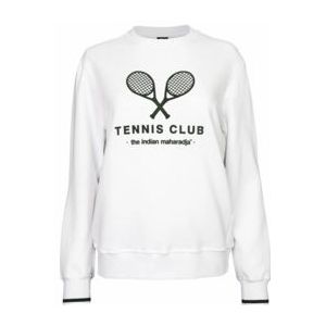 The Indian Maharadja - Tennis Club Sweater - Bright White - Trui