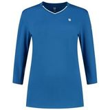 Tennisshirt K Swiss Women Hypercourt Long Sleeve 2 Classic Blue-S