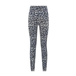 Legging Deblon Women Classic High Waistband Leopard Summer Blue-S
