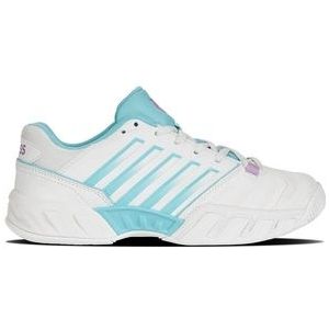 Tennisschoen K Swiss Women Bigshot Light 4 Brilliant White Angel Blue Sheer Lilac-Schoenmaat 41 (UK 7)