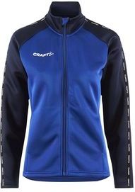 Trainingsjack Craft Women Squad 2.0 Full Zip Club Cobolt Navy-XXL