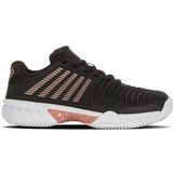 Tennisschoen K Swiss Women Express Light 3 HB Black Steel Grey Rose Gold-Schoenmaat 41,5