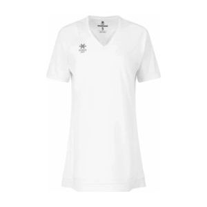 Osaka - V-Neck Tech Dress - Wit - 90% Gerecycled Polyester - Vochtafvoerend