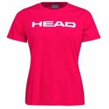 Tennisshirt HEAD Women Club Lucy Magenta 2024-XL