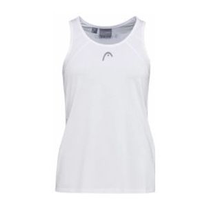Tennisshirt HEAD Girls Club 22 Tanktop White-Maat 128
