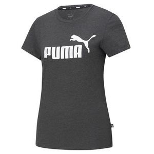 T-Shirt Puma Women Essentials Logo Tee Dark Gray-S