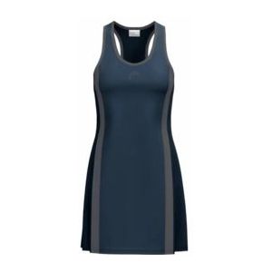 HEAD - Club - Tennisjurk - Navy - 85% Polyester 15% Elastaan
