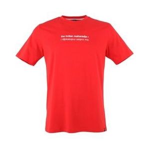 Tennisshirt The Indian Maharadja Men Goa Tee Red-XS