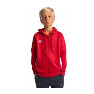 Vest Osaka Kids Deshi Training Zip Hoodie Red-Maat 122 / 128