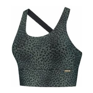 Sport BH Deblon Women Sarah Cross Top Cheetah Croco-L