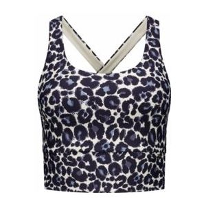 Sport BH Deblon Women Sarah Cross Top Leopard Summer Blue-S