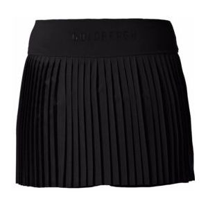 Goldbergh - Plissé Rok - Zwart - 91% Polyester 9% Elastaan