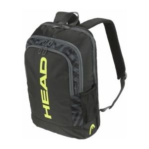 Tennisrugzak HEAD Base Backpack 17L Black Neon Yellow