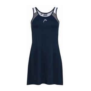 Tennisjurk HEAD Women Club 22 Dark Blue-XXL