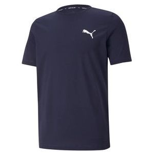 T-Shirt Puma Men ACTIVE Small Logo Tee Blue-XL
